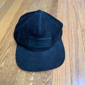 Thrasher corduroy patch SnapBack hat